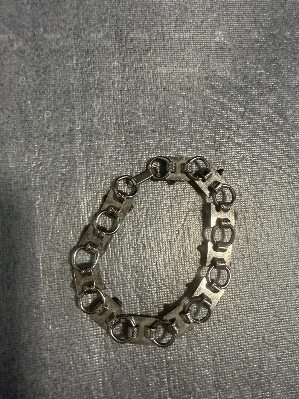 Women's Tiger Eye Link Bracelet Watch in Brown and Silver